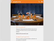 Tablet Screenshot of casanova-dehaan.com